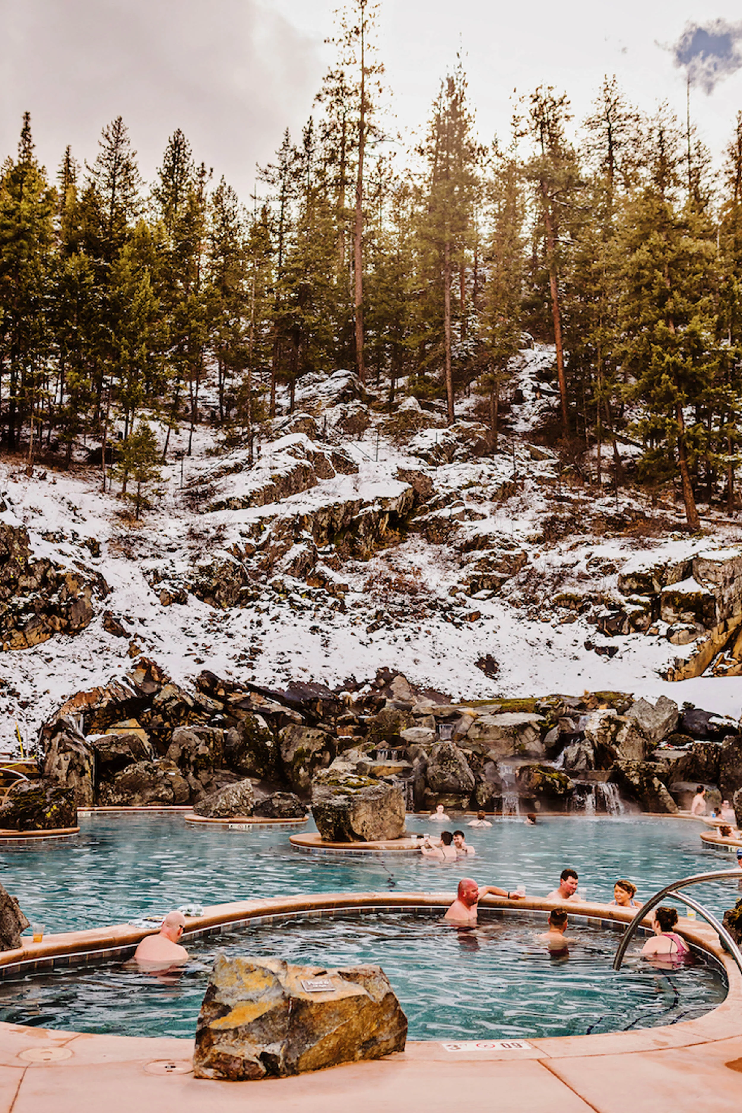 Photo Gallery of New Pools — Quinn's Hot Springs Resort
